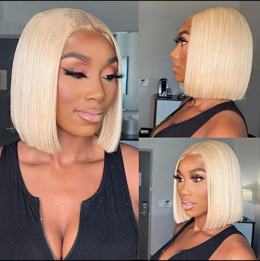 13 X 4 FRONTAL 14 INCH BLONDE WIG